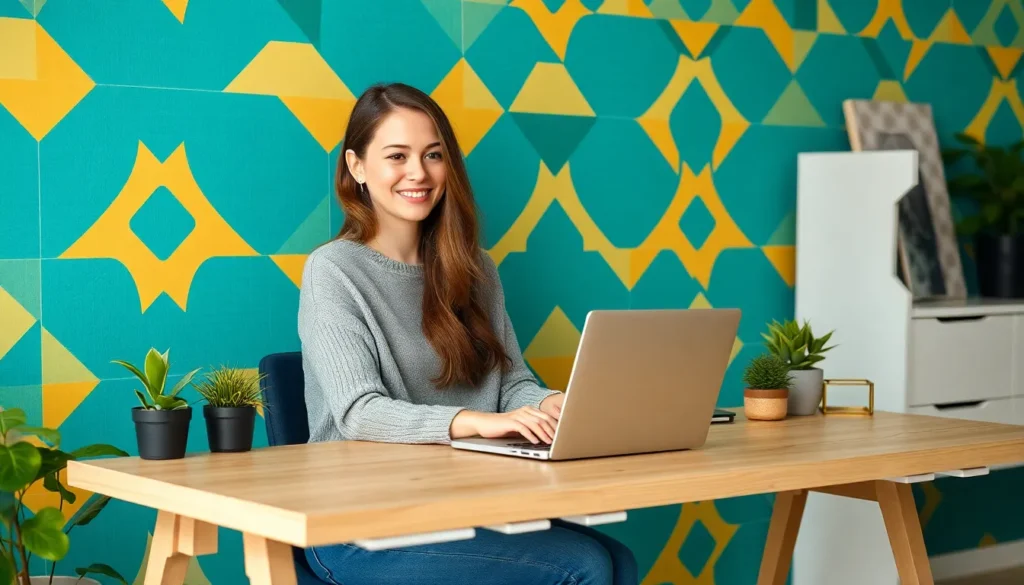 home office wallpaper